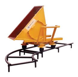 Image - tilting bucket rail trolley manufacturers India